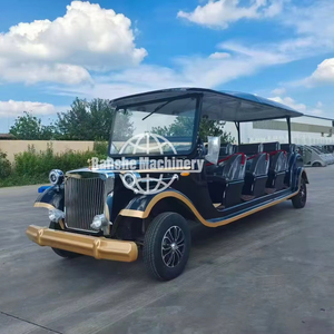 รถคลาสสิกไฟฟ้าเที่ยวชมสถานที่ให้บริการ5ที่นั่งแบบใหม่หรูหราแบตเตอรี่ตะกั่วกรด60กม./ชม. ความเร็วสูงสุดรถเรโทร - Product Image 1