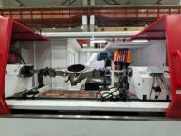 Rectificadora Cilíndrica Angular CNC Automática SMTW H235 para Rectificado de Diámetro Exterior, Extremos y Arcos en Una Sola Pasada, para Ejes de Lotes Medios