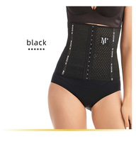Ceinture sexy pas chère avec haut à six boutons et taille sous-poitrine et corset serré pour le maintien de la taille et le remodelage du corps