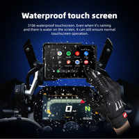 Écran de navigation GPS LCD M3A pour moto BMW, écran tactile de 5 pouces, Apple CarPlay sans fil, Android Auto, Plug and Play via boîtier Canbus