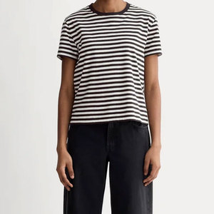 Camiseta Ecológica Informal de Verano para Mujer, los Mejores Fabricantes de Ropa, Camisetas Personalizadas para Mujer - Product Image 4