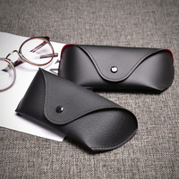 Étui à lunettes portable en PU multifonctionnel rétro avec design élégant, accessoire pour lunettes de vue et de soleil