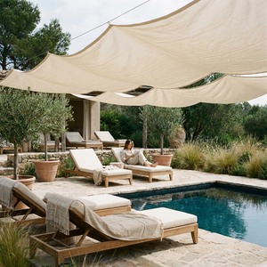 Toldo Retráctil Ondulado, Red de Sombra para Exteriores, para Campos de Fútbol, Piscinas, Áreas Escénicas e Instalaciones de Entrenamiento - Product Image 3