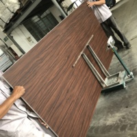 Planche de meubles en PVC couleur bois 5-30 mm, feuille de plastique PVC