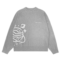 Vente en gros d'usine de pulls personnalisés pour hommes pull tricoté décontracté en coton pull d'hiver pour hommes