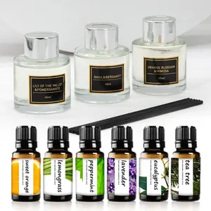 Top 6 óleo essencial orgânico para difusores, cuidados em casa, fabricação de velas, fragrância, aromaterapia, umidificadores, presentes