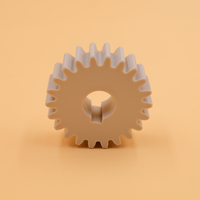 Engranaje Cónico PEEK D20-D80 Mecanizado por CNC de Alto Rendimiento para Sistemas de Movimiento