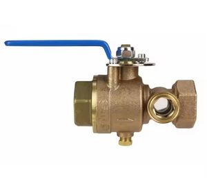 Vanne de test et de purge en laiton durable de 1 pouce au prix d'usine pour système d'extinction d'incendie - Product Image 1