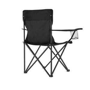 Meubles de camping, chaise pliable, en métal, lot de 2 pièces - Product Image 3