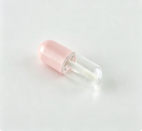 Tube de brillant à lèvres vide en silicone, mini, 3 ml, multicolore, antidérapant, emballage cosmétique en gros