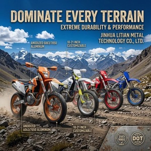 Jante de moto personnalisable de 10 à 21 pouces avec finition anodisée premium pour Honda Yamaha <span class=keywords><strong>KTM</strong></span> - Product Image 2
