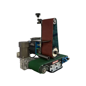 Automatische Kleine Metalen Plaat Polijsten Ontbramen Machine Milieuvriendelijk Hoog Veiligheidsniveau Met Motorversnellingsbak Motorversnelling - Product Image 2