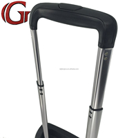 Accessoire de bagage confortable Guangdong valise télescopique pliable poignée de sac à roulettes poignées de bagage plates en plastique réglables
