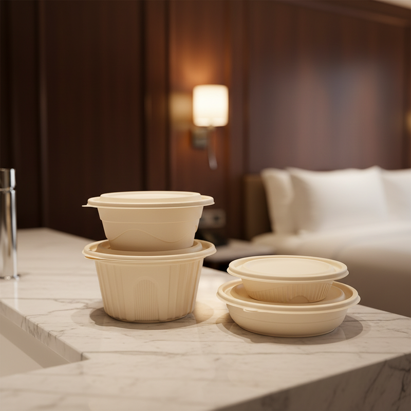 Wholesale Eco Cornstarch Disposable Tableware for