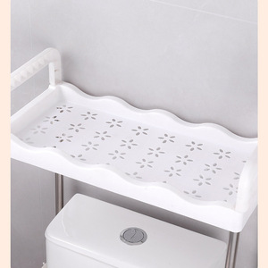 רב-שכבתי צינור צינור מדף חדר אמבטיה אחסון מדפים שמירה על מחסן שירותים - Product Image 6