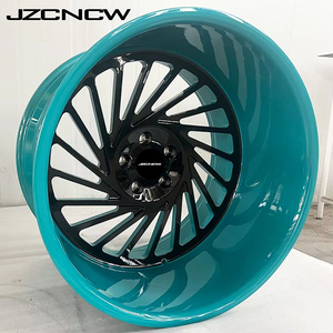 JZCNCW Nouvelles jantes forgées en alliage d'aluminium personnalisées de 20 à 30 pouces à lèvre profonde avec garantie de 3 ans pour les voitures particulières JK H2 - Product Image 1