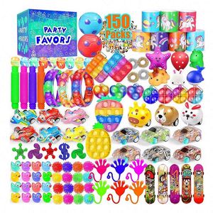 Paquete de 150 Juguetes Antiestrés Surtidos al por Mayor, Juguetes Sensoriales para Calendario de Adviento, Caja de Regalo para Fiestas Infantiles, Paquete de Regalos de Navidad - Product Image 1