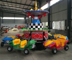 24 posti divertente fiera per bambini all'aperto pazzo di salto di volo giochi di macchina di rimbalzo auto parco divertimenti giostre per la vendita - Product Image 5