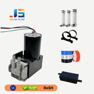 Pompe à piston à moteur sans balais haute pression compacte 12V 24V 15-40L/min <span class=keywords><strong>650kpa</strong></span> sans huile Micro pompe à air OEM pour la robotique - Product Image 1