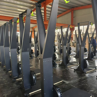 Vélo de spinning d'intérieur pour adultes, à résistance au vent, pour usage domestique et commercial, pour la remise en forme et la réduction de graisse