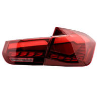 Feux arrière de voiture LED à effet écailles de dragon, clignotants dynamiques pour BMW Série 3 F30 2012 - 2019