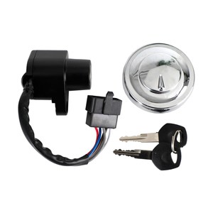 Interruptor de Encendido y Tapa de Combustible para <span class=keywords><strong>Kawasaki</strong></span> <span class=keywords><strong>Vulcan</strong></span> <span class=keywords><strong>VN900</strong></span> Custom <span class=keywords><strong>Classic</strong></span> LT 2006-2022 - Product Image 1