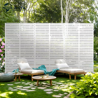 Écran de confidentialité en acier galvanisé, design Art Déco, découpe au laser, taille personnalisée, résistant à la rouille, cloison de jardin décorative multifonctionnelle