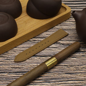 Correa de reloj de piel de oveja francesa <span class=keywords><strong>para</strong></span> mujer, 22mm, 21mm, 20mm, 19mm, negra, marrón, blanca, <span class=keywords><strong>para</strong></span> relojes Rolex - Product Image 1