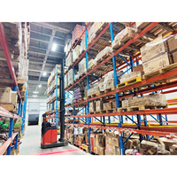 Système de rayonnage à palettes robuste et réglable pour l'entreposage en entrepôt et les centres de distribution