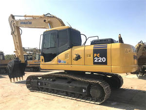 Nueva llegada usada Komatsu Excavadora hidráulica Japón Original 22 toneladas Komatsu PC220 maquinaria de construcción de alta eficiencia - Product Image 3