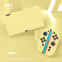 Coque souple mate en TPU pour Nintendo Switch 2, coque fendue pour console NS2, base de chargement enfichable, accessoires de jeu de protection