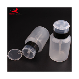 Flacon vide en plastique pour démaquillant de 220 ml, flacon de cosmétique, tonique, vaporisateur pour soins de la peau, flacon de dissolvant pour vernis à ongles avec pompe à pression - Product Image 5