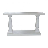 Hl291 balustrades de Style français européen fabriqués à la main classique Unique en bois recyclé entrée couloir Table Console en bois