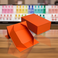 Boîte cadeau magnétique en papier kraft de luxe personnalisée, avec gaufrage et doublure en éponge - Boîte rigide recyclable pour chaussures et vêtements, matériaux recyclés
