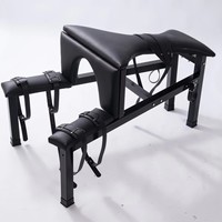 Chaise de bondage BDSM réglable pour jeux de rôle en couple, support de positionnement, banc de fessées, mobilier