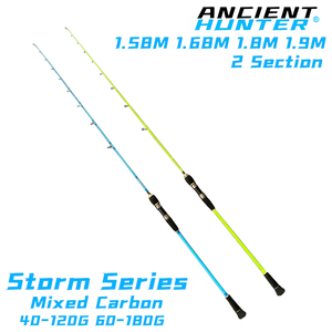 <span class=keywords><strong>Canne</strong></span> à pêche <span class=keywords><strong>Casting</strong></span> en carbone mixte de la série old Hunter Storm, 1.68m, 1.8m, 1.95m, <span class=keywords><strong>40</strong></span>-<span class=keywords><strong>120g</strong></span>, 60-180g - Product Image 2