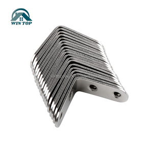 Support d'angle en acier inoxydable Win Top L Bracket, équerres à 90 degrés pour étagères en bois, chaises, tables, commodes - Product Image 4