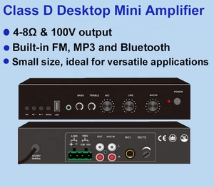 PD-80M Hoạt Động Chất Lượng Cao 80W Kỹ Thuật Số Trộn Khuếch Đại Máy Tính Để Bàn Trộn Khuếch Đại Với MP3 <span class=keywords><strong>Bluetooth</strong></span> FM - Product Image 2