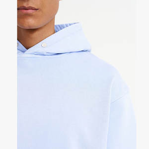 Oversized Fit Cobrax <strong>Popper</strong> Loopback Jersey Mens <strong>Clothing</strong> Heavy Weight Jersey Cotton 500gsm Hoodie - Product Image 1