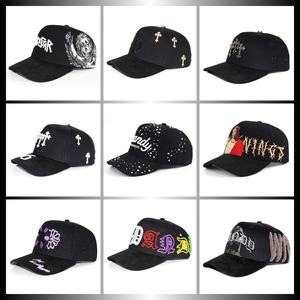 قبعة بيسبول رياضية HBA54 بتصميم جديد عالي الجودة، قبعة من 5 ألواح مع تطريز ثلاثي الأبعاد، قبعة مغلقة للرجال - Product Image 1