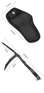 Scie-sabre pliable multifonctionnelle pour l'extérieur, outil de survie pour le camping et le jardinage - Scies-sabres de qualité supérieure avec conception de sécurité - Product Image 5