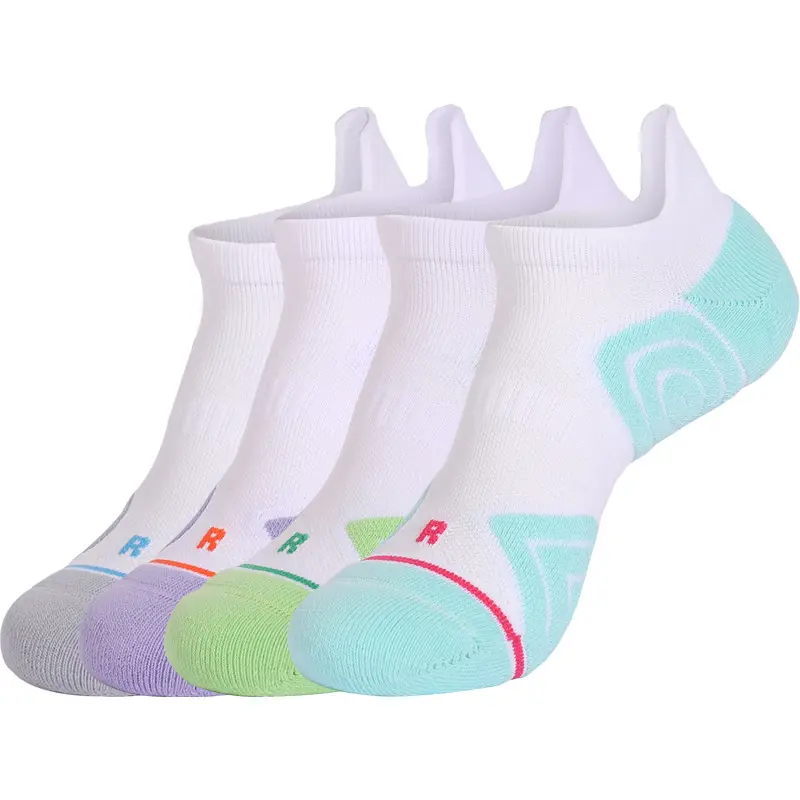 Custom Antibacterial Basketball Handmade Boneless Sports Socks Short Leg Marathon Running Boat Socks