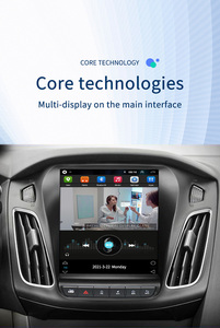 Lecteur multimédia de voiture 9.7 pouces pour <span class=keywords><strong>Ford</strong></span> <span class=keywords><strong>Focus</strong></span> <span class=keywords><strong>2012</strong></span>-2018 WiFi Carplay Navigation GPS Android voiture stéréo Audio DVD Autoradio - Product Image 4