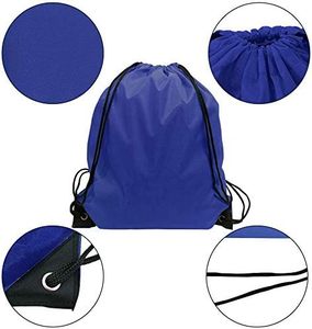 Bolsa con Cordón de Poliéster 420D, Bolsa de Cuerda con Bolsillo de Nailon Oxford, Bolsa de Gimnasio, Mochila de Almacenamiento - Product Image 2