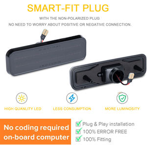 4x feu de garde-boue avant arrière LED pour <span class=keywords><strong>Dodge</strong></span> <span class=keywords><strong>Charger</strong></span> Aspen Coronet Dart Ramcharger Challenger Rallye Omni W100 W450 D100 - Product Image 5