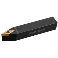 Portaherramientas CNC para torneado externo, inserto de vástago rómbico 725 SVVBN/SVVCN1616H11 2020K16, China continental
