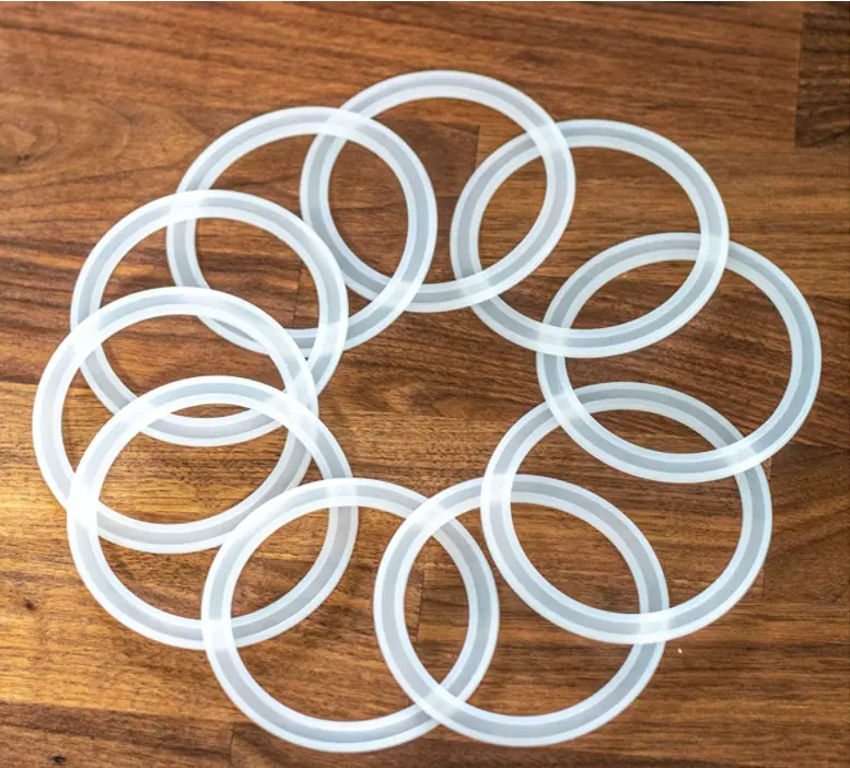 Gasket Cincin Segel Silikon Platinum Food Grade, Kualitas Tinggi