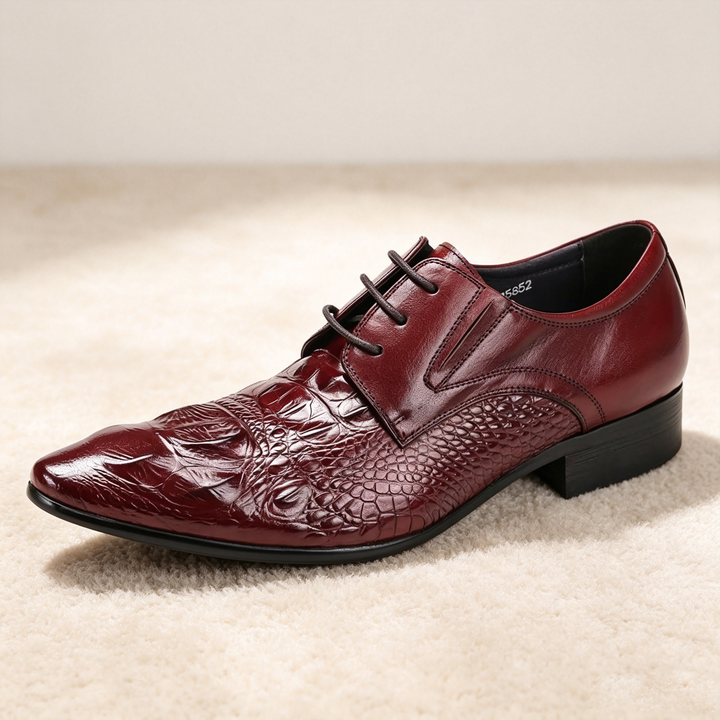 soft leather dress shoes men Breathable Leisure Business Men's Genuine Causal Flats Fashion Men's Shoes Wedding Formal Oxfords Lace Up 100-and-over