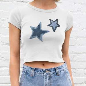 Custom Y2K Star Graphic Crop <b>Tops</b> Women's Vintage Cropped T Shirts <b>Aesthetic</b> Summer Tank <b>Tops</b> for Teens - Product Image 5