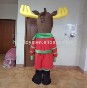 Costume de renne de Noël / Costume de <span class=keywords><strong>mascotte</strong></span> <span class=keywords><strong>pas</strong></span> <span class=keywords><strong>cher</strong></span> / <span class=keywords><strong>mascotte</strong></span> - Product Image 4